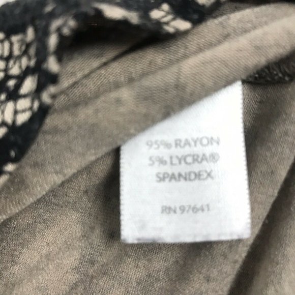 J. Jill Wearvever Collectiom lace pattern stretch - Picture 5 of 5